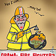 OBAMA Fire fighter 12 12 08 