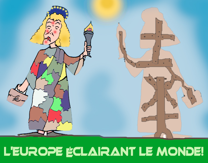 Europe éclairanr le monde 31 05 09