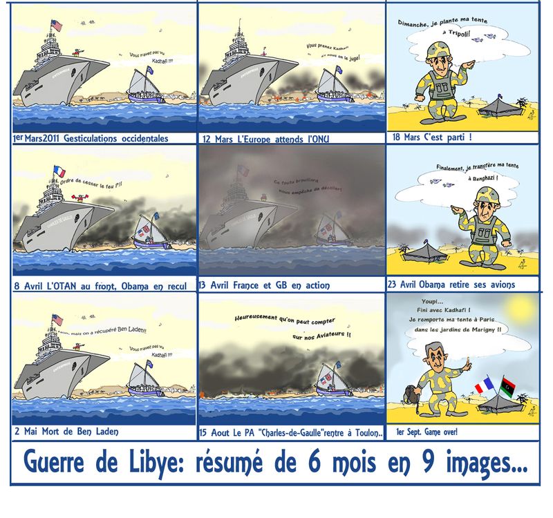 Feuilleton libyen finconclusion 30 08 11