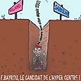 Bayrou candidat de l'hyper centre  14 02 12