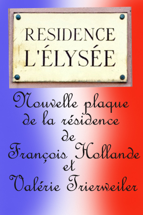 44 Plaque élysée  15 05 12