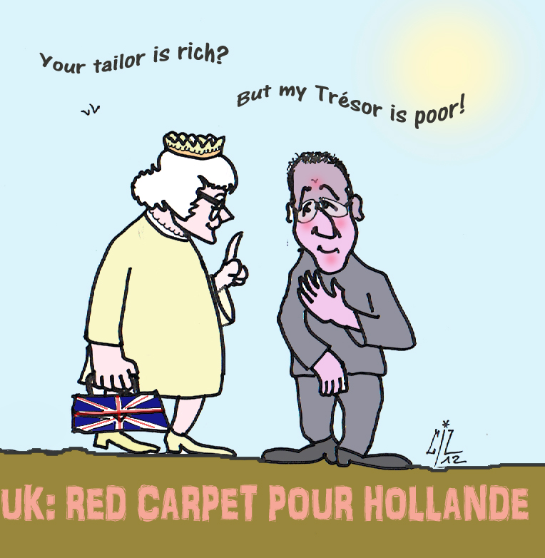 5 UK Red carpet pour Hollande 11 07 12