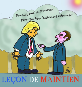 34 Macron et Trump 16 07 17