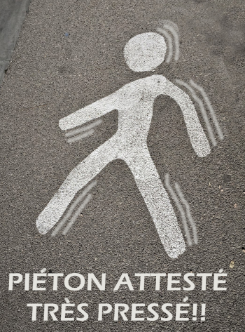 PIETON ATTESTE