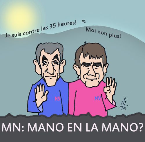 Sarkozy Valls  7 07 11