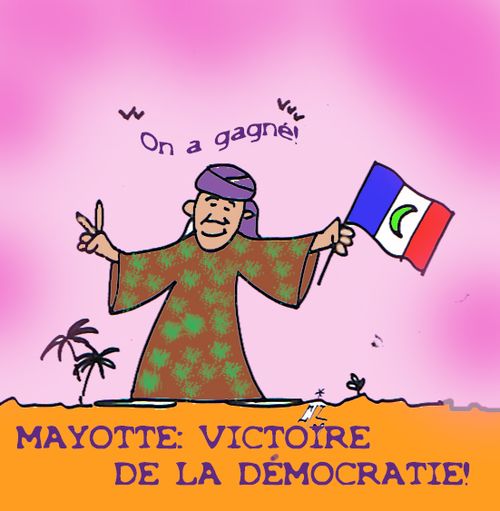  Mayotte Victoire de la Démocratie 30 03 09