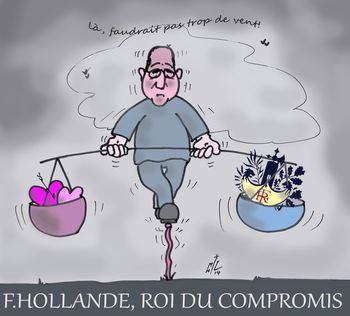 Hollande Roi du compromis 13 01 14