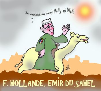 Hollande émir du sahel 06 02 13